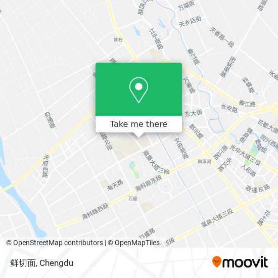 鲜切面 map
