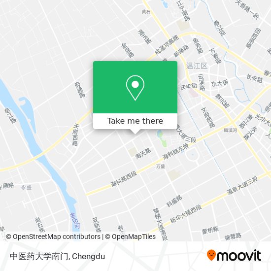 中医药大学南门 map