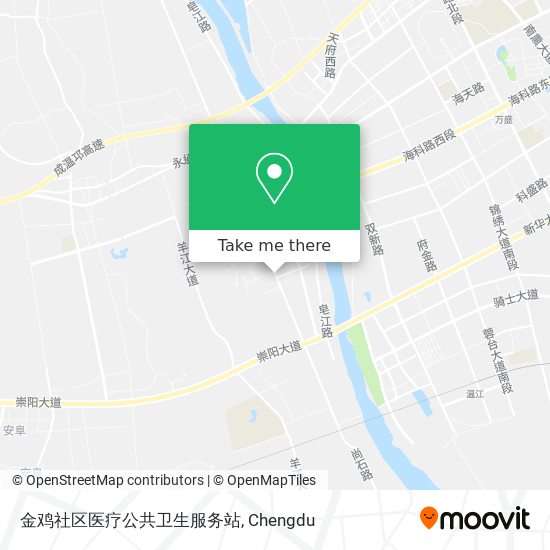 金鸡社区医疗公共卫生服务站 map