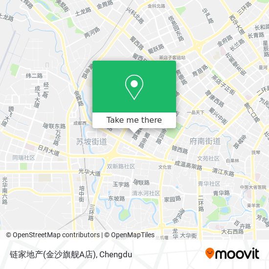 链家地产(金沙旗舰A店) map
