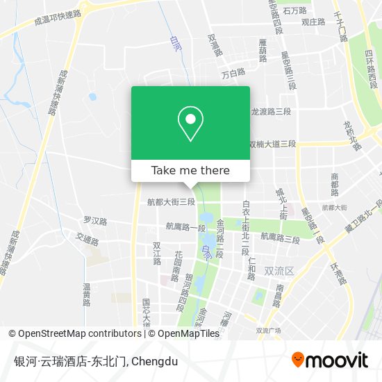 银河·云瑞酒店-东北门 map