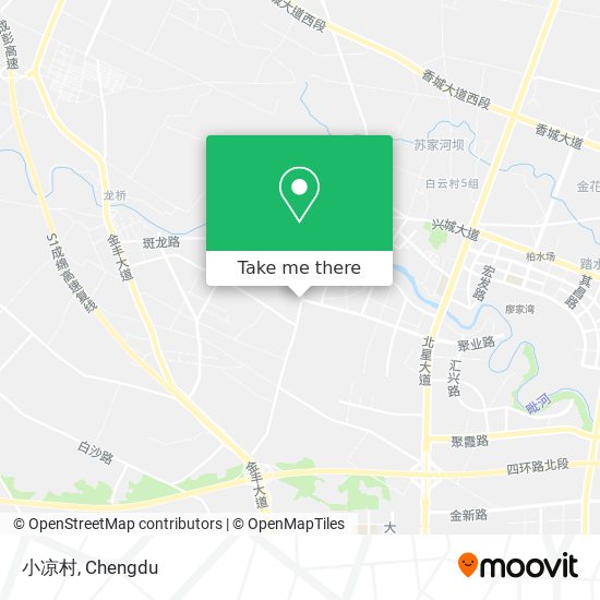 小凉村 map