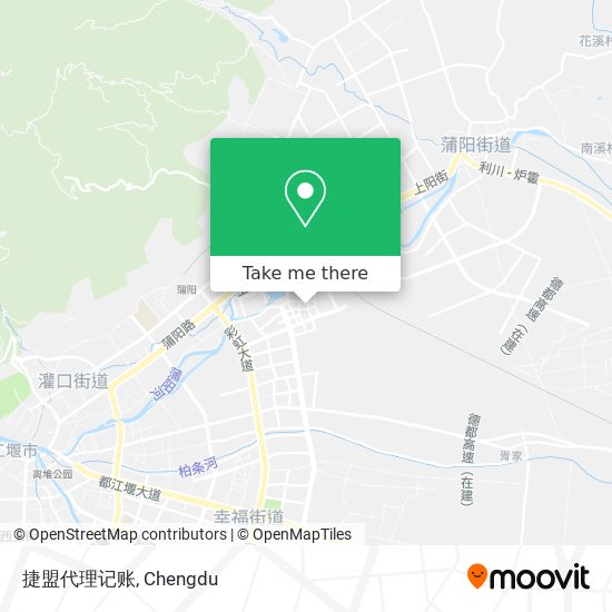 捷盟代理记账 map
