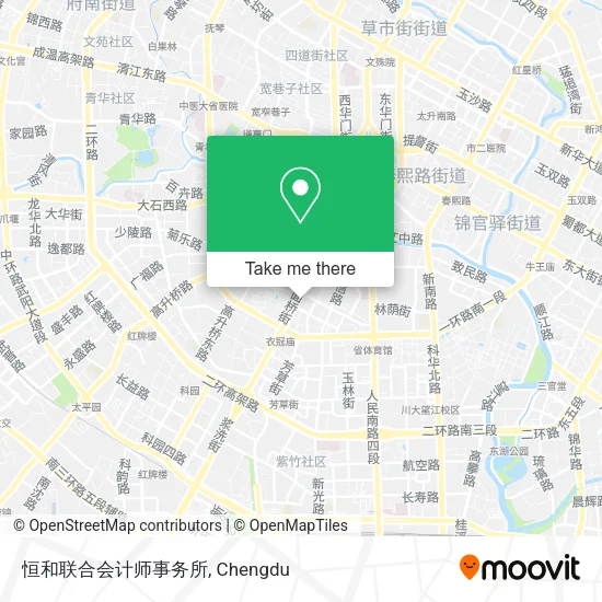 恒和联合会计师事务所 map