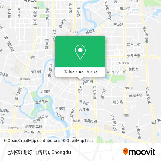 七钟茶(龙灯山路店) map