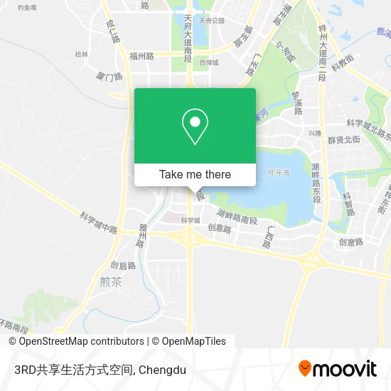 3RD共享生活方式空间 map
