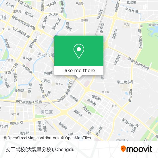交工驾校(大观里分校) map