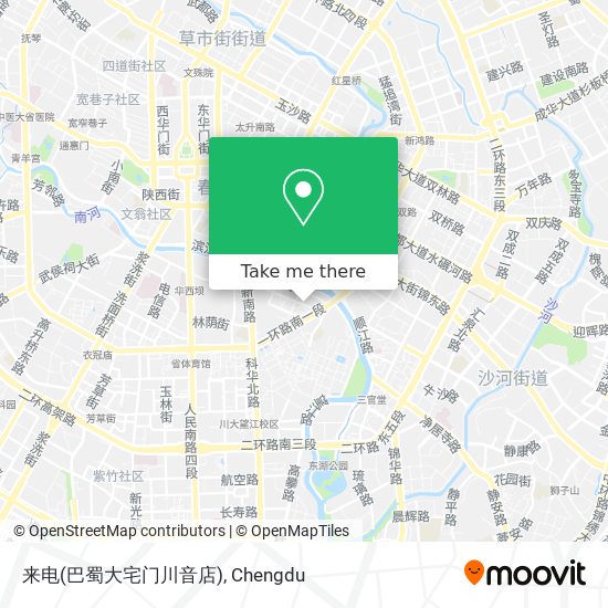 来电(巴蜀大宅门川音店) map