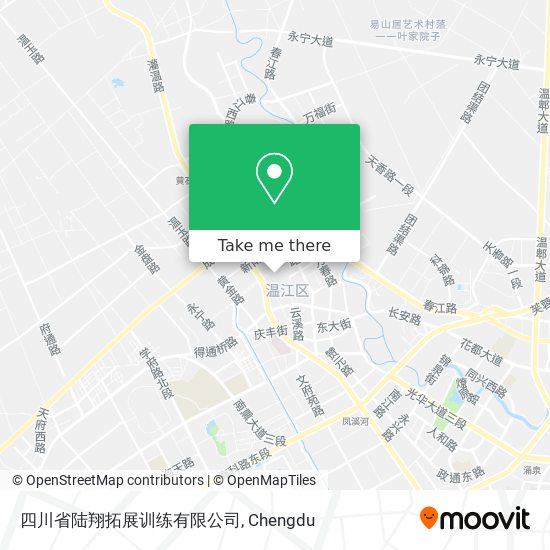 四川省陆翔拓展训练有限公司 map