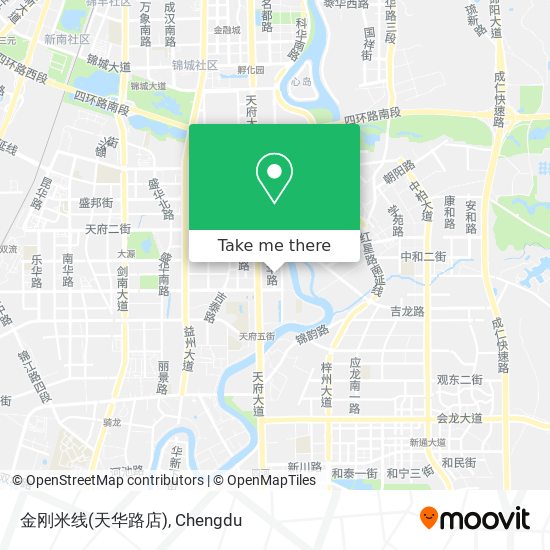 金刚米线(天华路店) map
