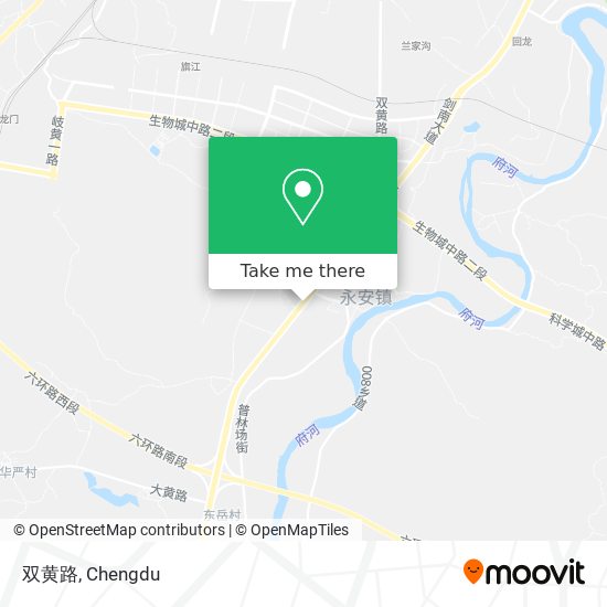 双黄路 map
