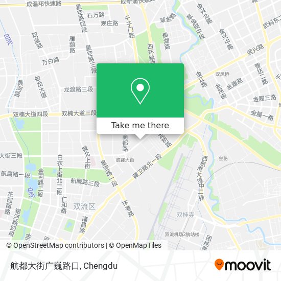 航都大街广巍路口 map