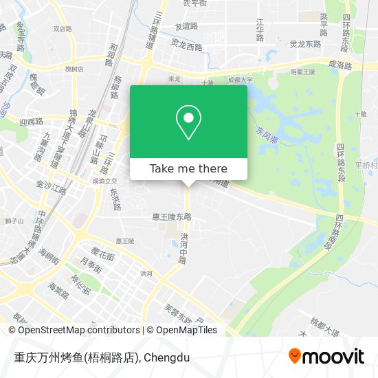 重庆万州烤鱼(梧桐路店) map