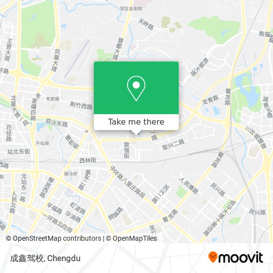 成鑫驾校 map
