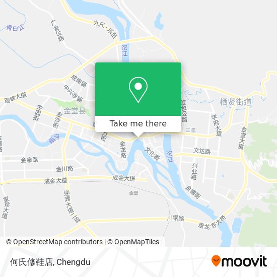 何氏修鞋店 map