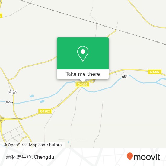 新桥野生鱼 map