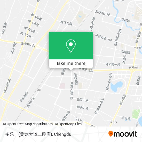 多乐士(黄龙大道二段店) map