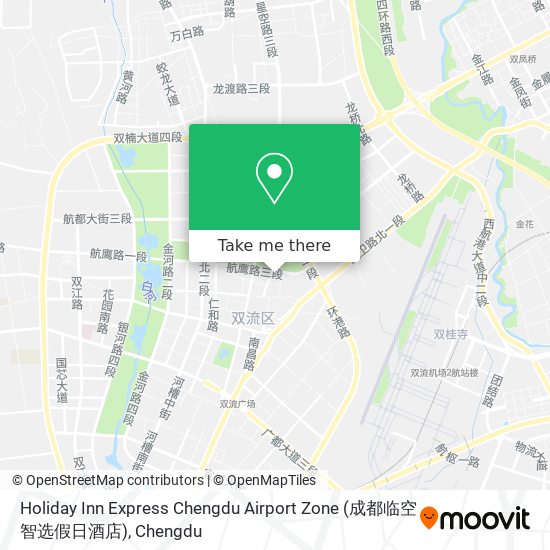 Holiday Inn Express Chengdu Airport Zone (成都临空智选假日酒店) map