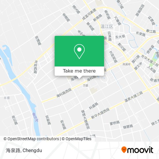 海泉路 map