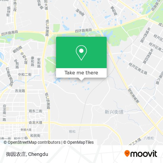 御园农庄 map