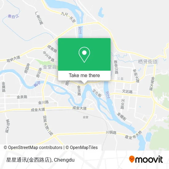 星星通讯(金西路店) map