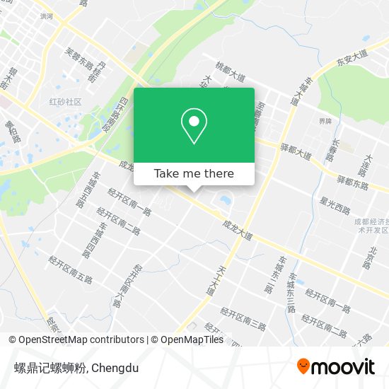 螺鼎记螺蛳粉 map