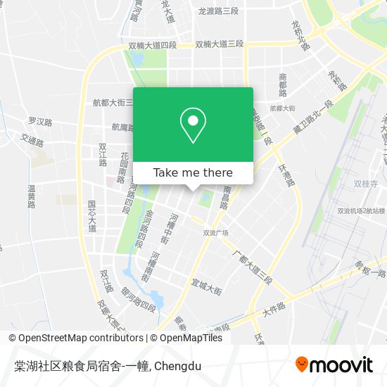 棠湖社区粮食局宿舍-一幢 map
