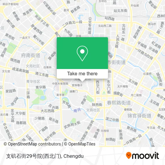 支矶石街29号院(西北门) map