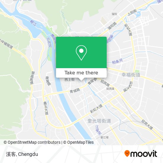 溪客 map