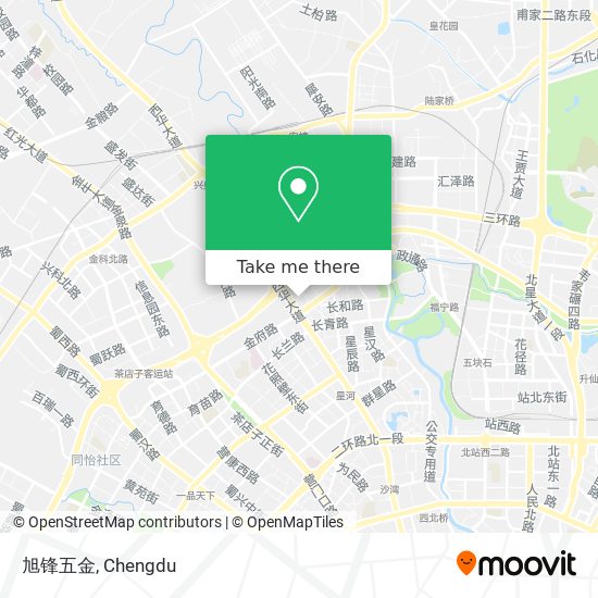旭锋五金 map