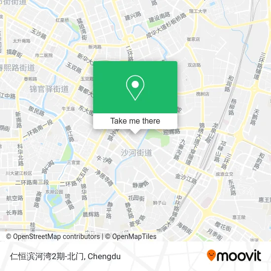 仁恒滨河湾2期-北门 map