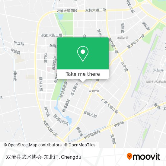 双流县武术协会-东北门 map