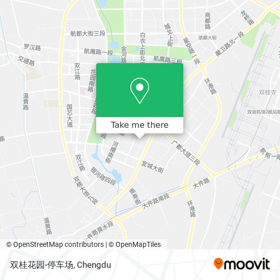 双桂花园-停车场 map