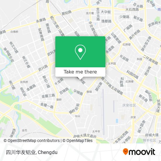 四川华友铝业 map