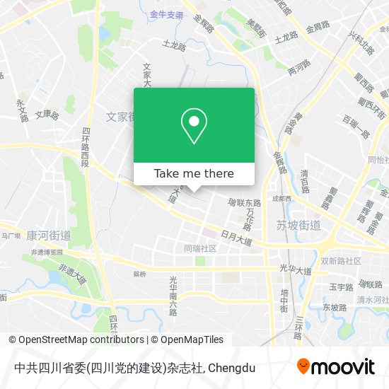 中共四川省委(四川党的建设)杂志社 map