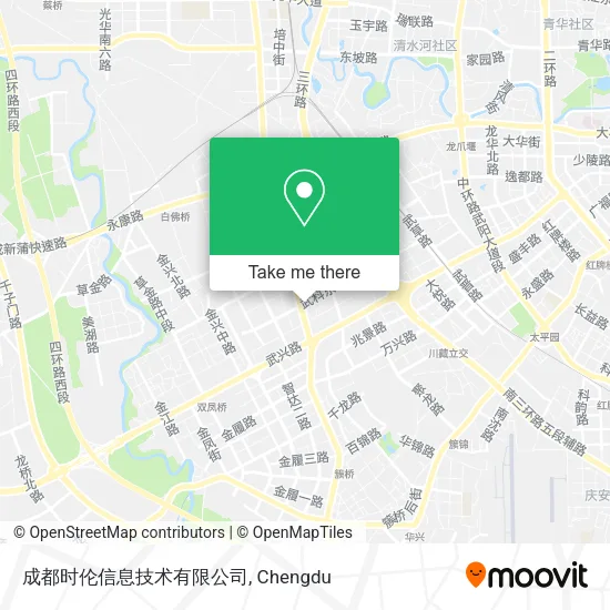 成都时伦信息技术有限公司 map