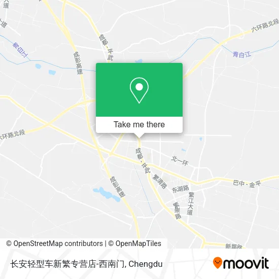 长安轻型车新繁专营店-西南门 map