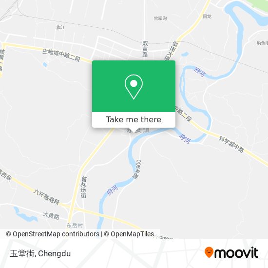 玉堂街 map