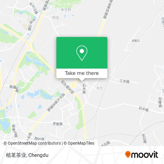 植茗茶业 map
