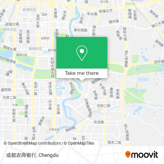 成都农商银行 map