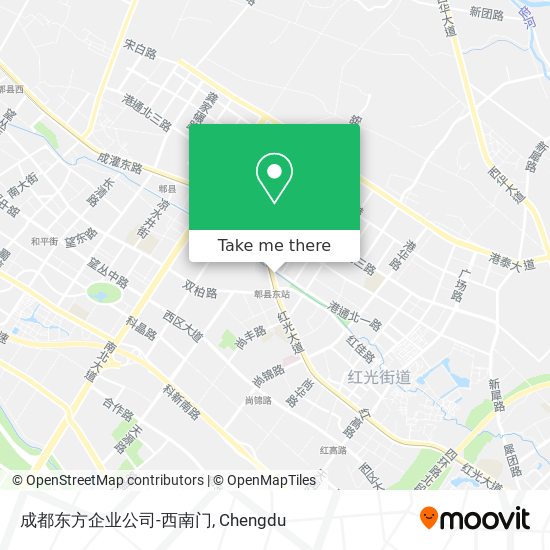 成都东方企业公司-西南门 map