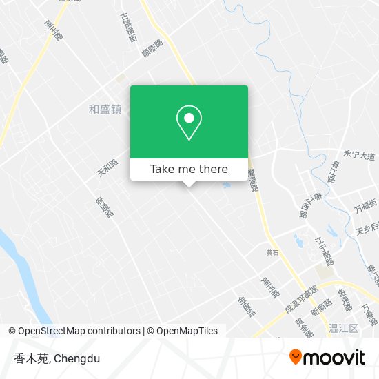 香木苑 map