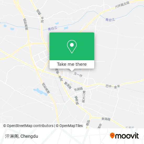 汗淋阁 map