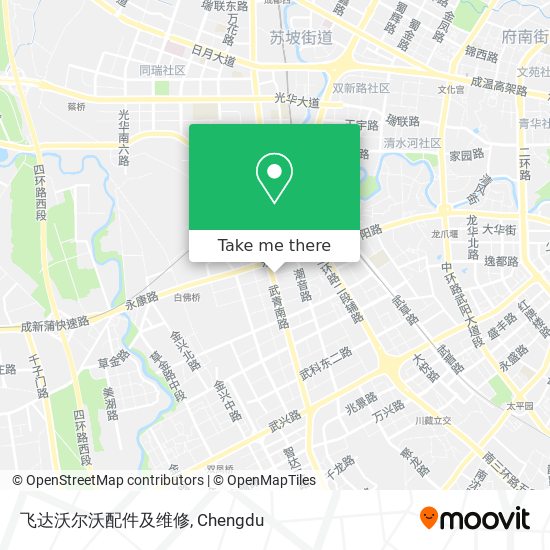飞达沃尔沃配件及维修 map