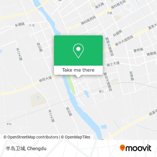 半岛卫城 map