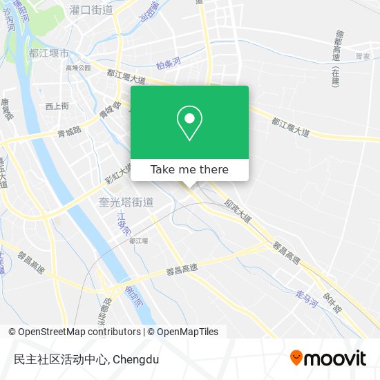 民主社区活动中心 map