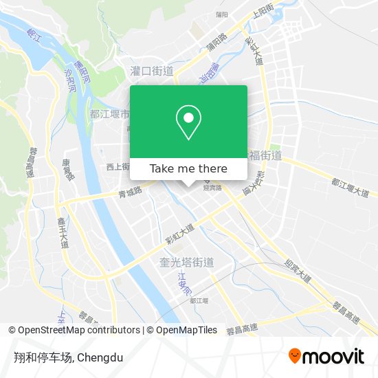 翔和停车场 map