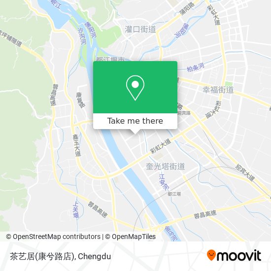 茶艺居(康兮路店) map