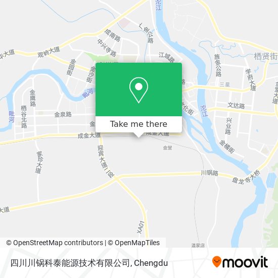 四川川锅科泰能源技术有限公司 map