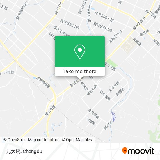 九大碗 map